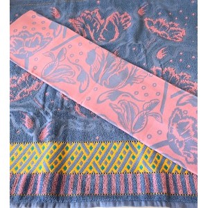 Set Hand- en Theedoek - La Bomba Tulipa - Pink